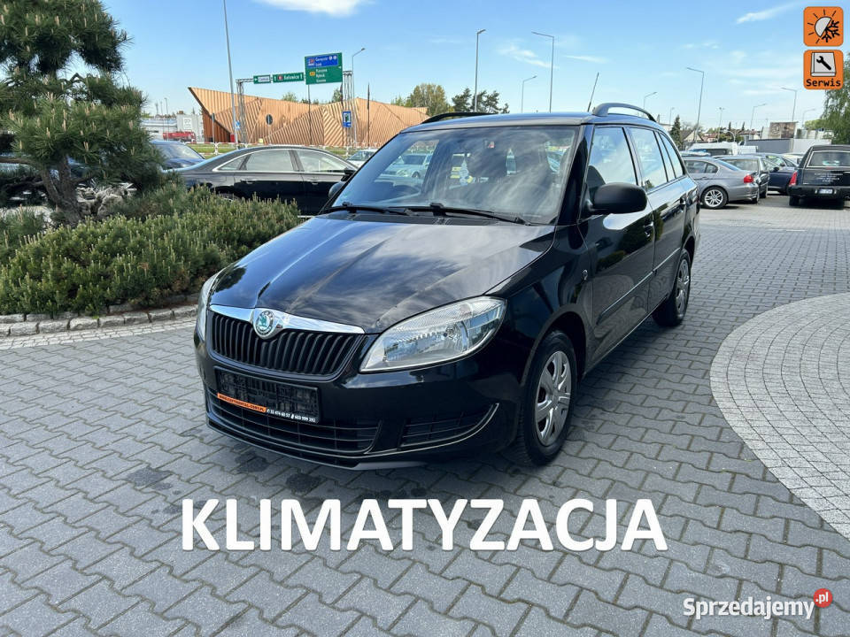 Škoda Fabia klimatyzacja, el. szyby, centralny zamek, benzynka, manual II …