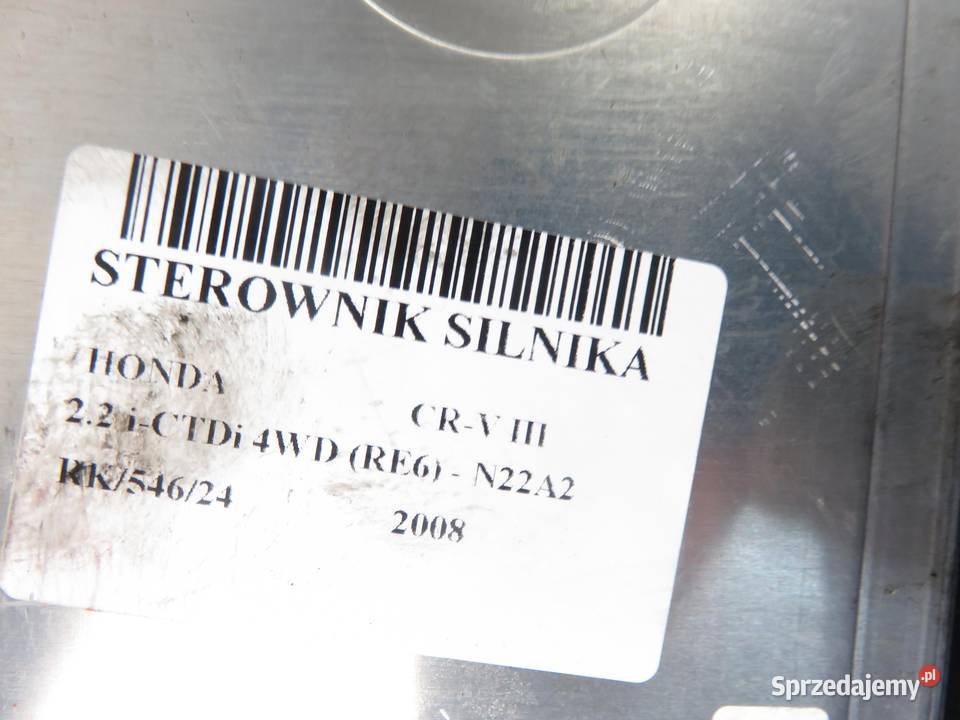 STEROWNIK HONDA CRV III 22 iCTDi 0281013633