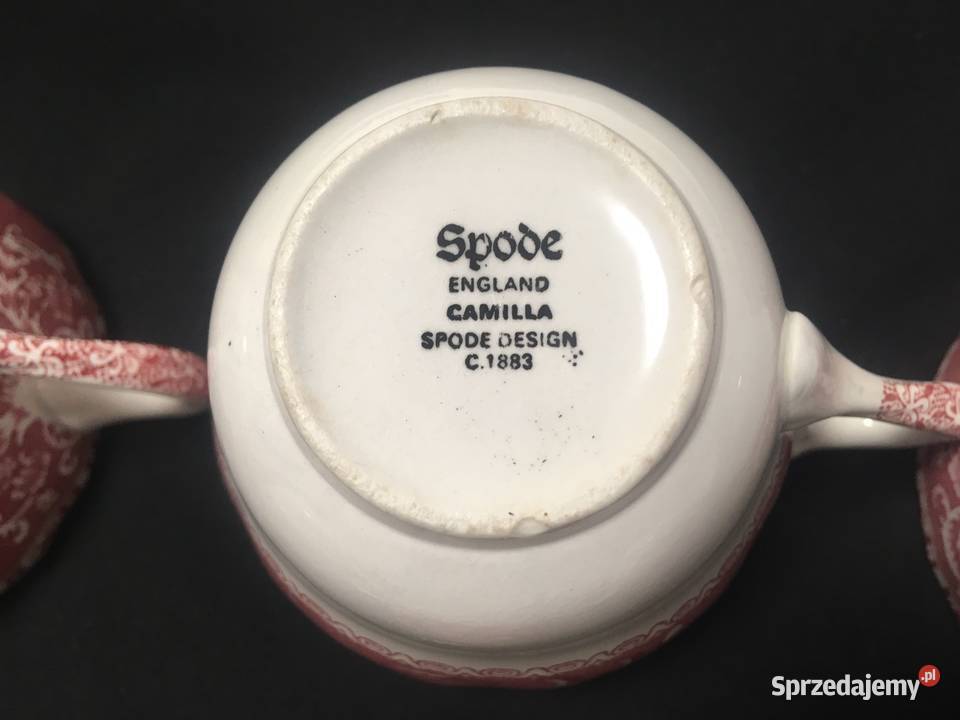 Stare filiżanki Spode Camilla England Kołobrzeg sprzedam