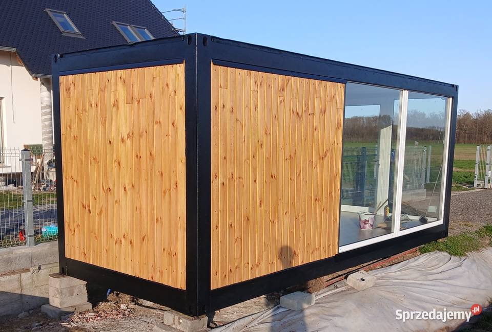 Kontener biurowy AKWARIUM Biuro dolnośląskie Chojnów