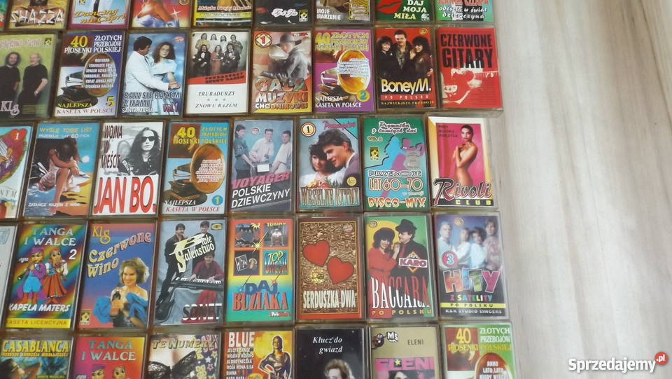 Zestaw Kaset Disco Polo 105 Oryginał Kultura i Rozrywka Grodziczno
