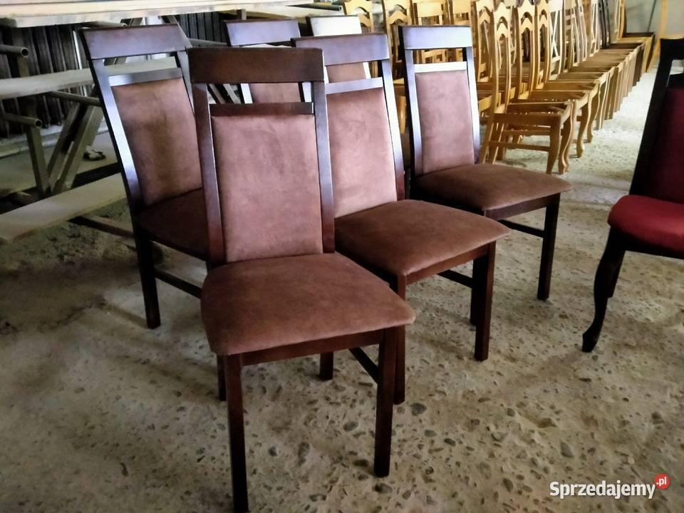 Nowe krzesła bukowe Szczecinek