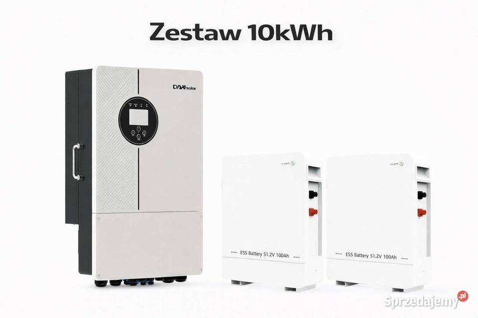 Zestaw Magazyn Inwerter LV 10 kW 1024 kWh
