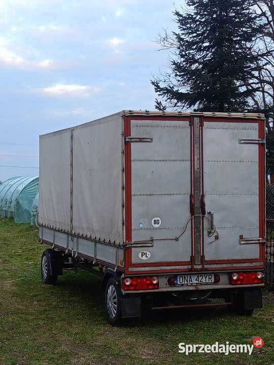 Przyczepa przyczepka SAM samochodowa 2 t dmc Burtowe i plandeki opolskie