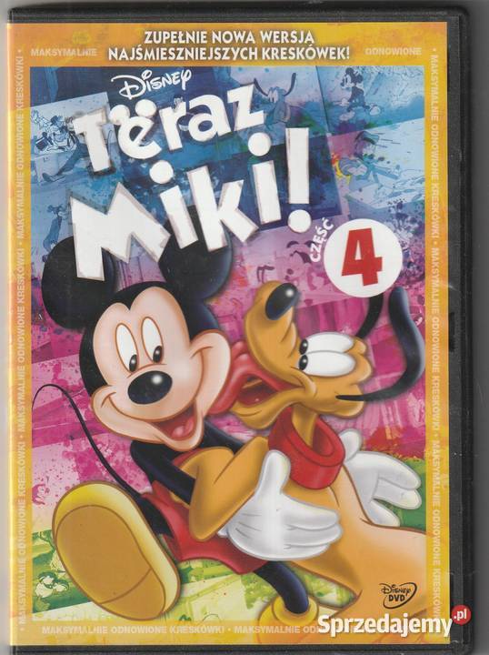 TERAZ MIKI 4 Myszka Kaczor Donald Pluto mazowieckie