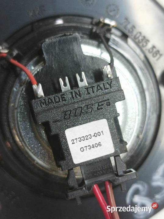 GŁOŚNIK KOMPLET Porsche Cayenne I 2002 2010 sprzedam