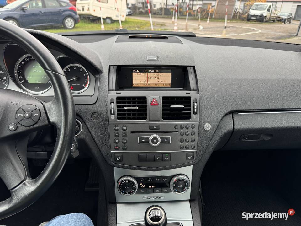 Mercedes C 18 BENZYNA Zarejestrowany Długie elektrochrom. lusterko wst. wielkopolskie Konin