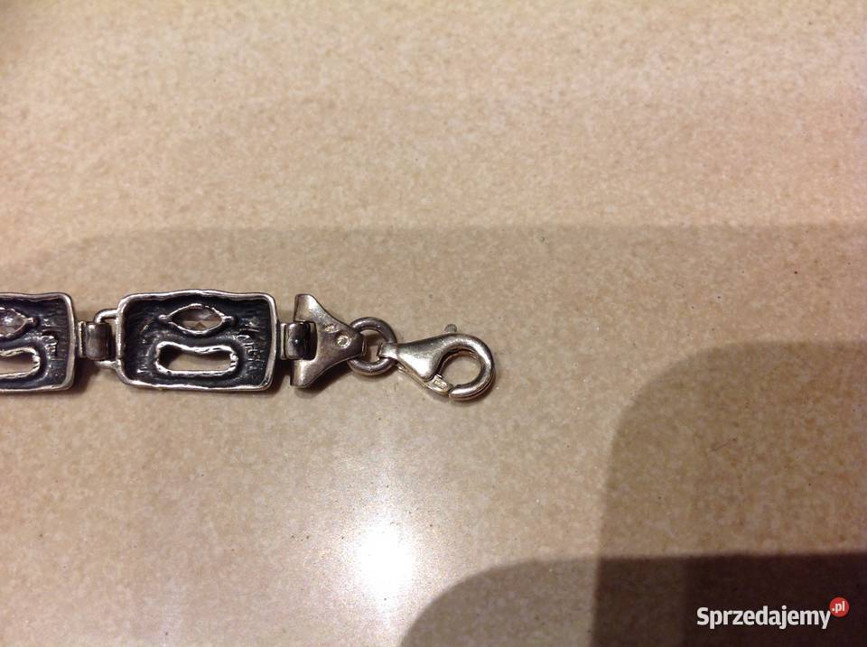 Bransoletka Srebrna Damska Cyrkonie Srebro srebrne Nowa Sól