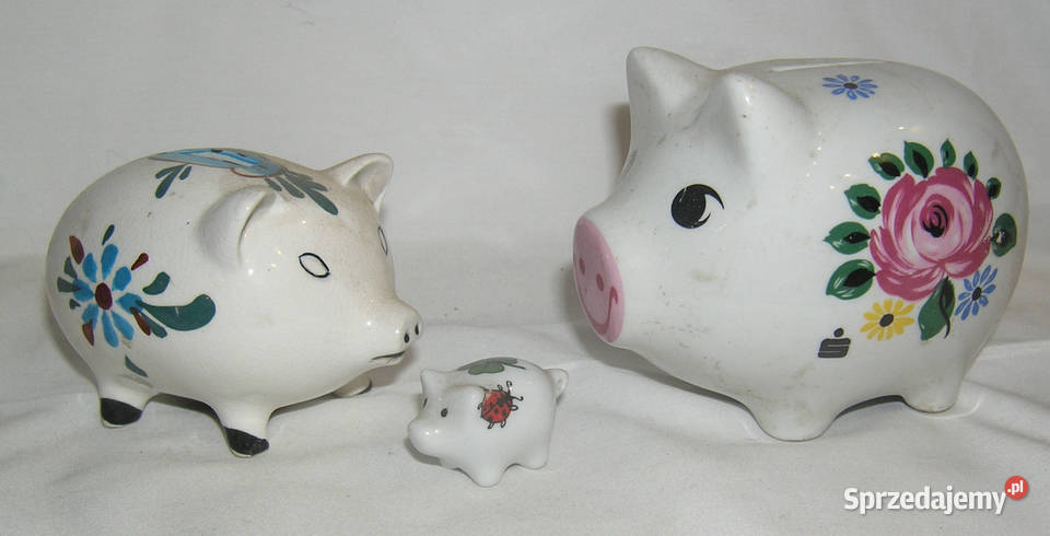 skarbonki świnki vintageD
