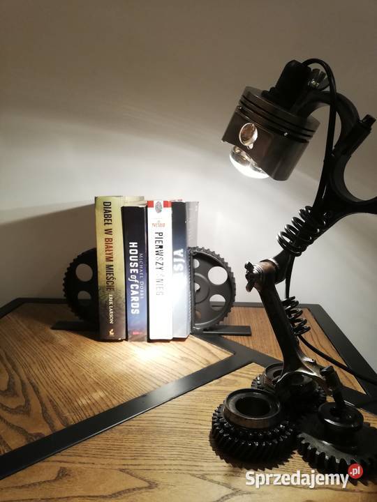 Lampka stołowa biurkowa industrialna steampunk Ruda Śląska