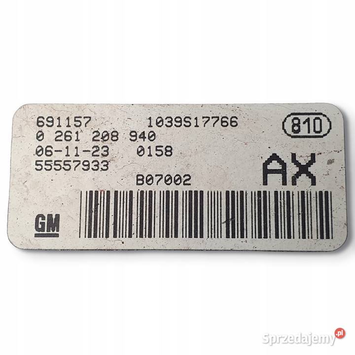 STEROWNIK SILNIKA Opel Corsa D 12 16V komputer Układ elektryczny, zapłon Chełm