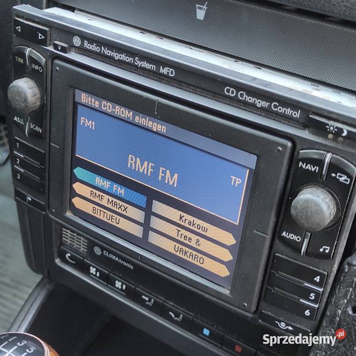 Radio Navigation System MFD Volkswagen VW Bora Kraków sprzedam