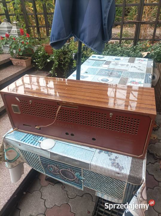 Rft Variant 5550 niemieckie radio lampowe mazowieckie Płock