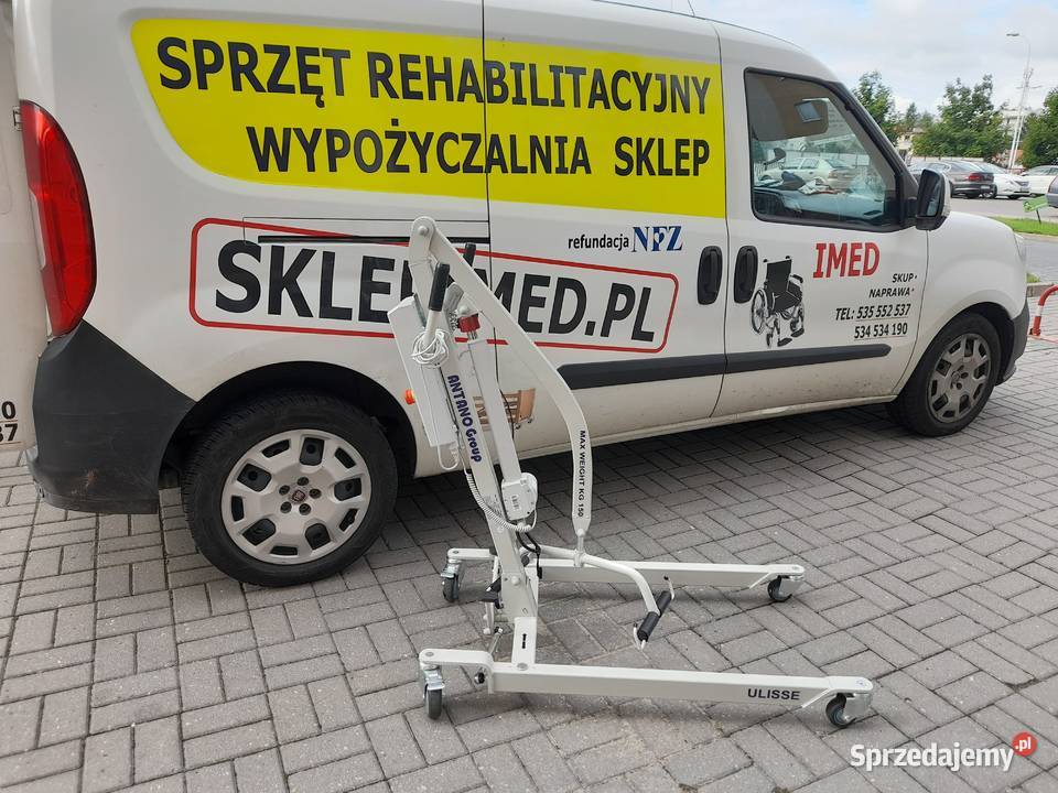Podnośnik Pacjenta na pilota Wypożyczalnia Warszawa sprzedam