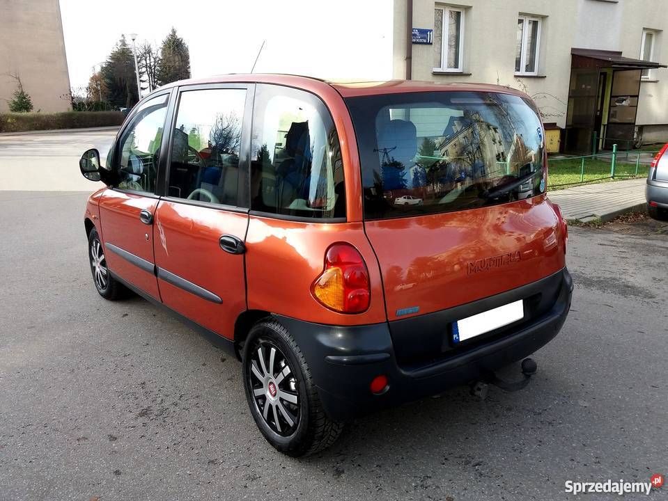 Fiat Multipla 16 LPG 6osób 1999 Stan manualna podkarpackie