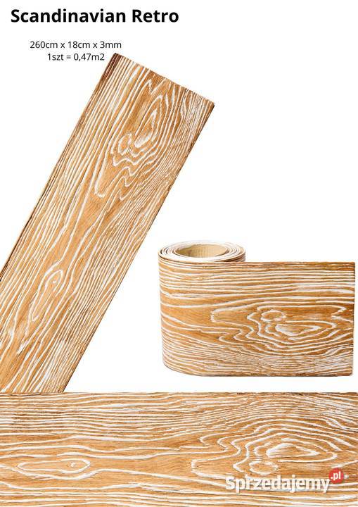 Deska 18 Rustyk SCANDINAVIAN RETRO FLEXI Okładziny elewacyjne Międzyrzecze sprzedam