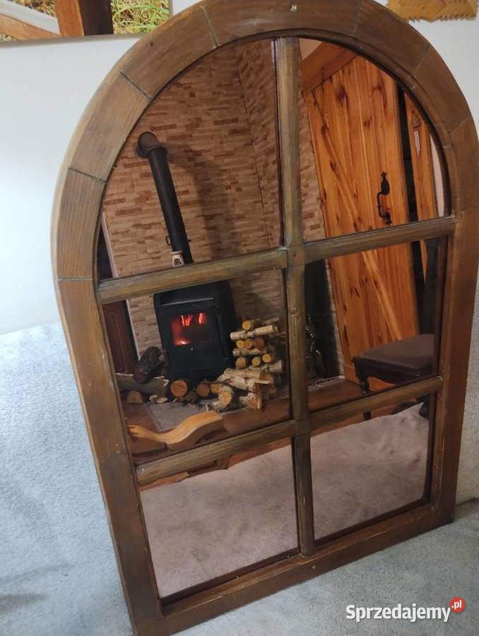 Lustro w ramie okiennej Ełk