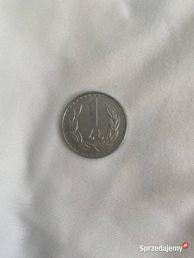 Moneta 1 z 1988 roku Strzyżewice