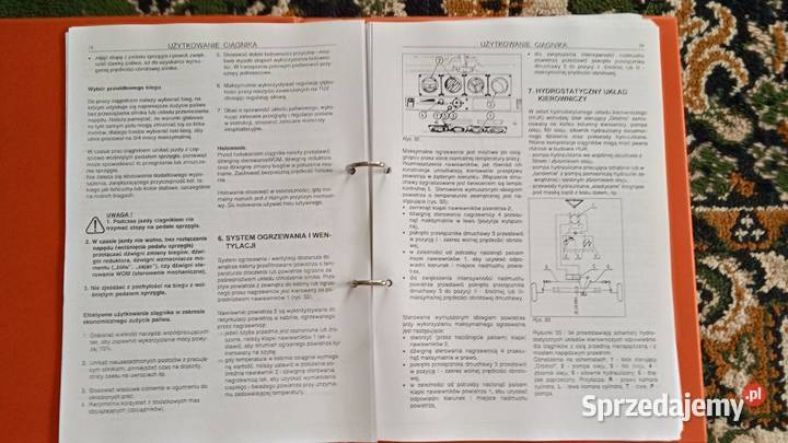 Instrukcja obsługa ciągnika Ursus Pozostałe lubelskie Lublin sprzedam