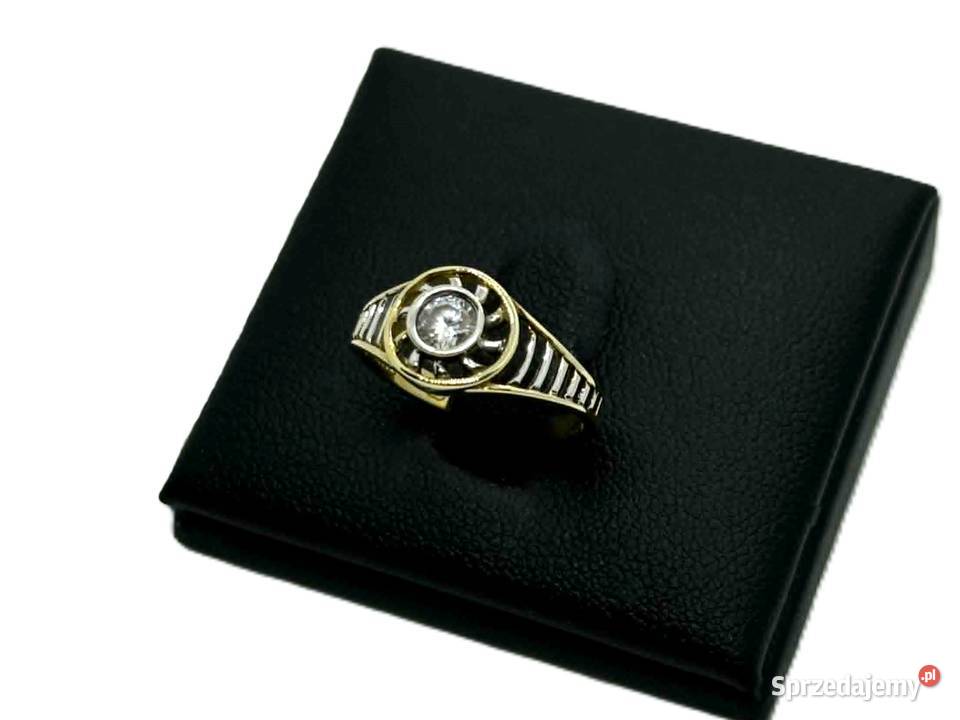 Złoty Pierścionek pr 333 165g R8 Elbląg