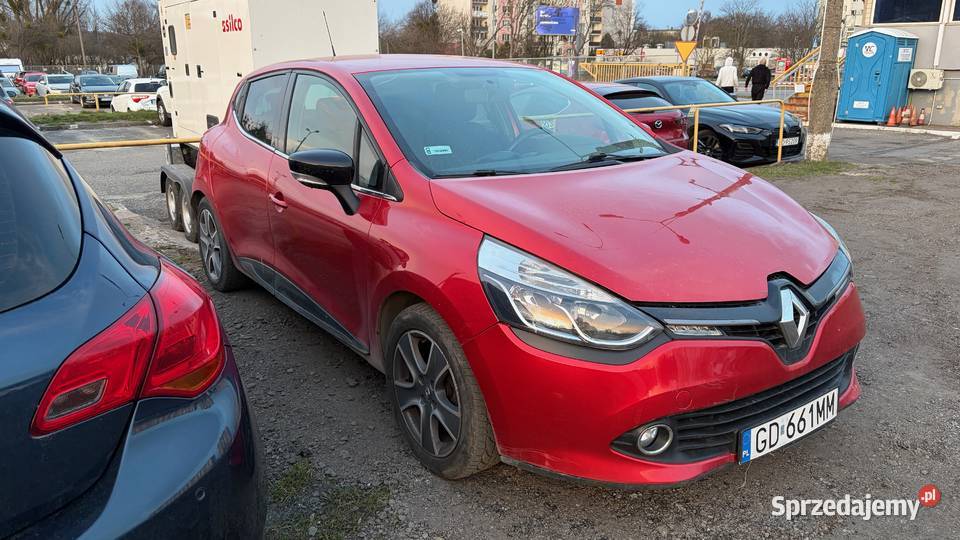 Syndyk sprzeda Renault Clio 2014 Gdańsk