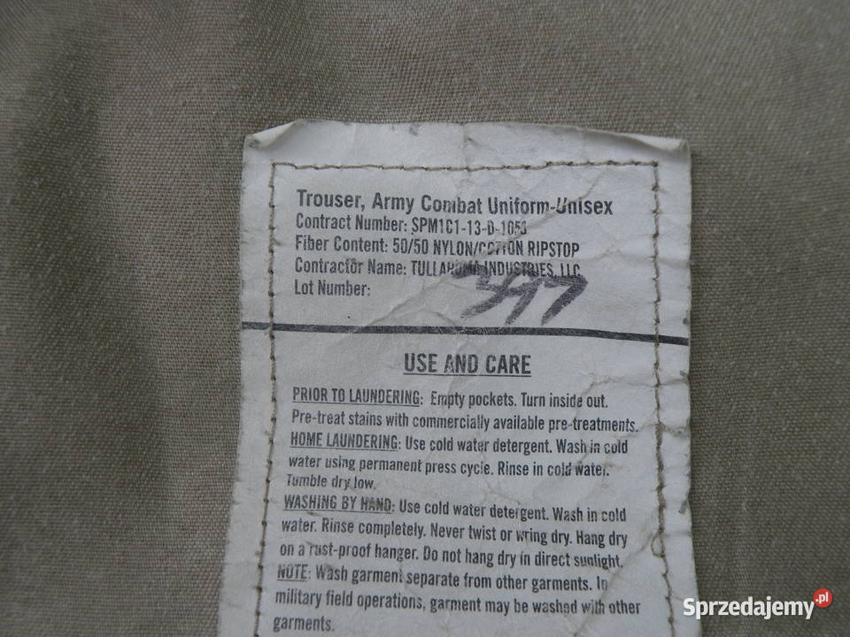 Spodnie ACU multicam OCP medium regular