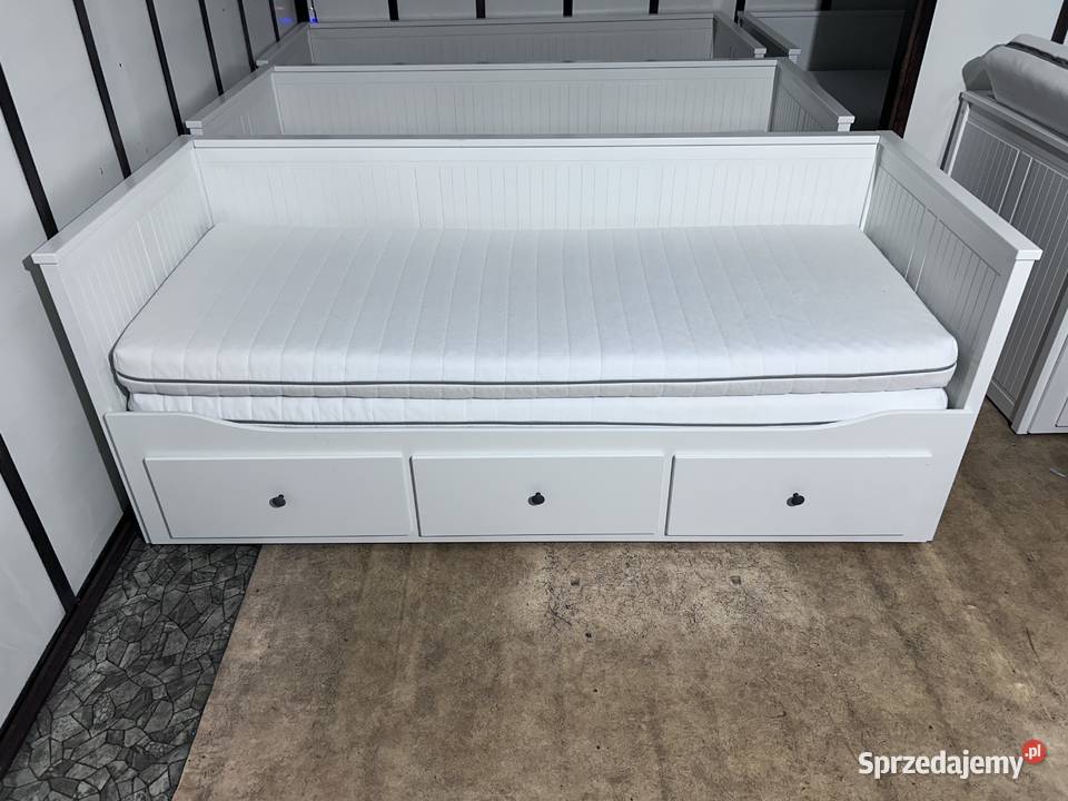 IKEA HEMNES Łóżko Leżanka z 3 szufladami 2