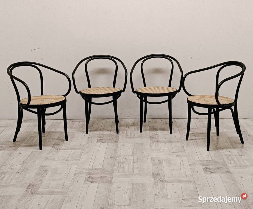 krzesło krzesła model Thonet gięty buk B9 rattan Krzesła łódzkie Radomsko