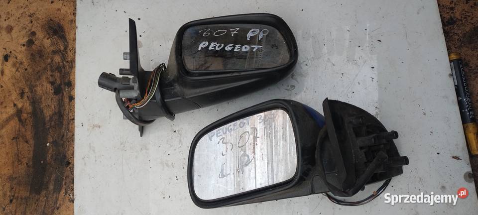 PEUGEOT 307 lusterko prawe lewe osobowe Lusterka zewnętrzne Kielce