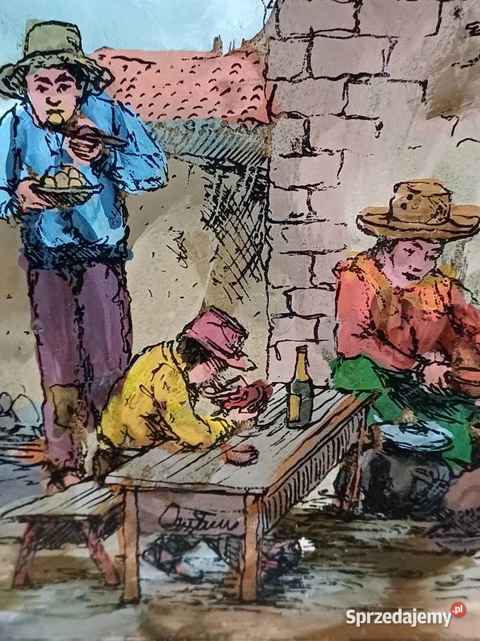 Vintage sztuka peruwianska Nowy Targ