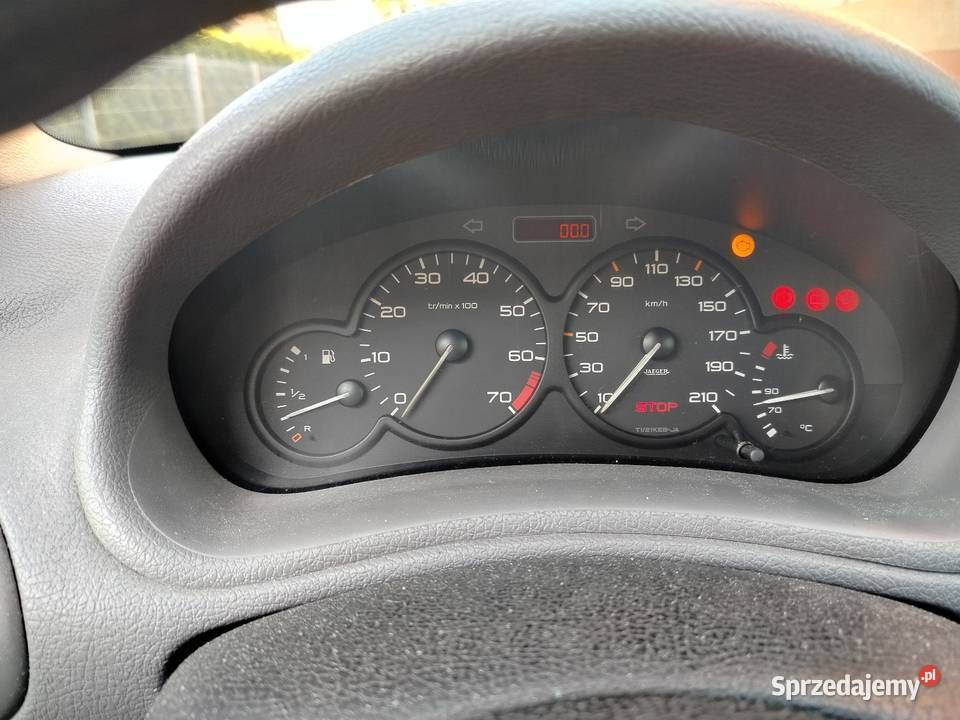 Peugeot 206 nieuszkodzony