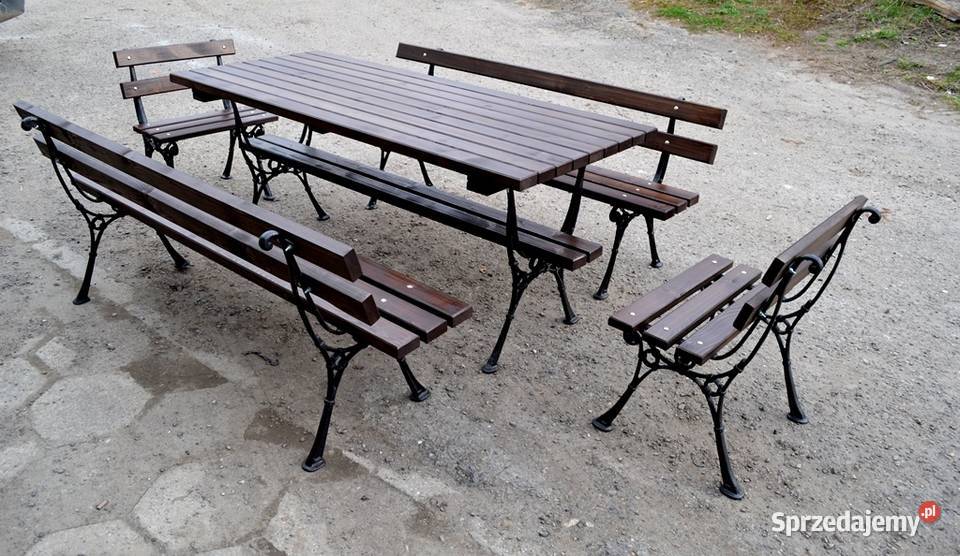 Meble ogrodowe komplety ławka stół stwórz swój sprzedam