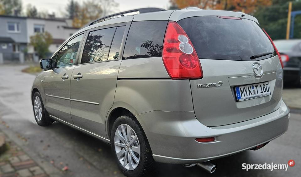 Mazda 5 Exlusive 20 Benzyna Klima nieuszkodzony 5 Częstochowa