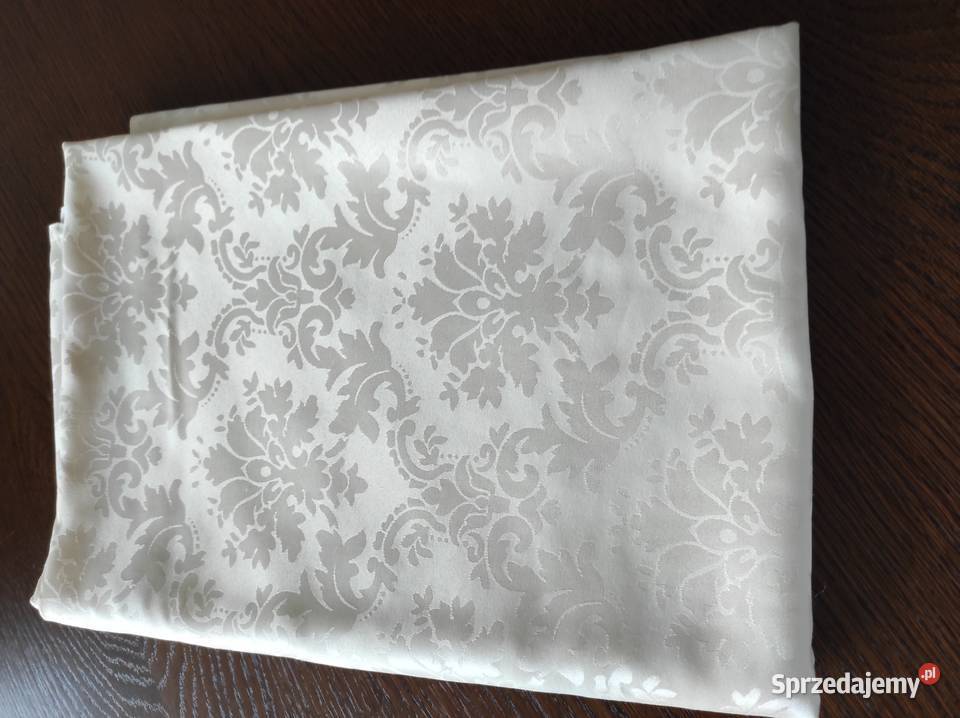 Obrus owalny ecru 180140 Nowy Białystok