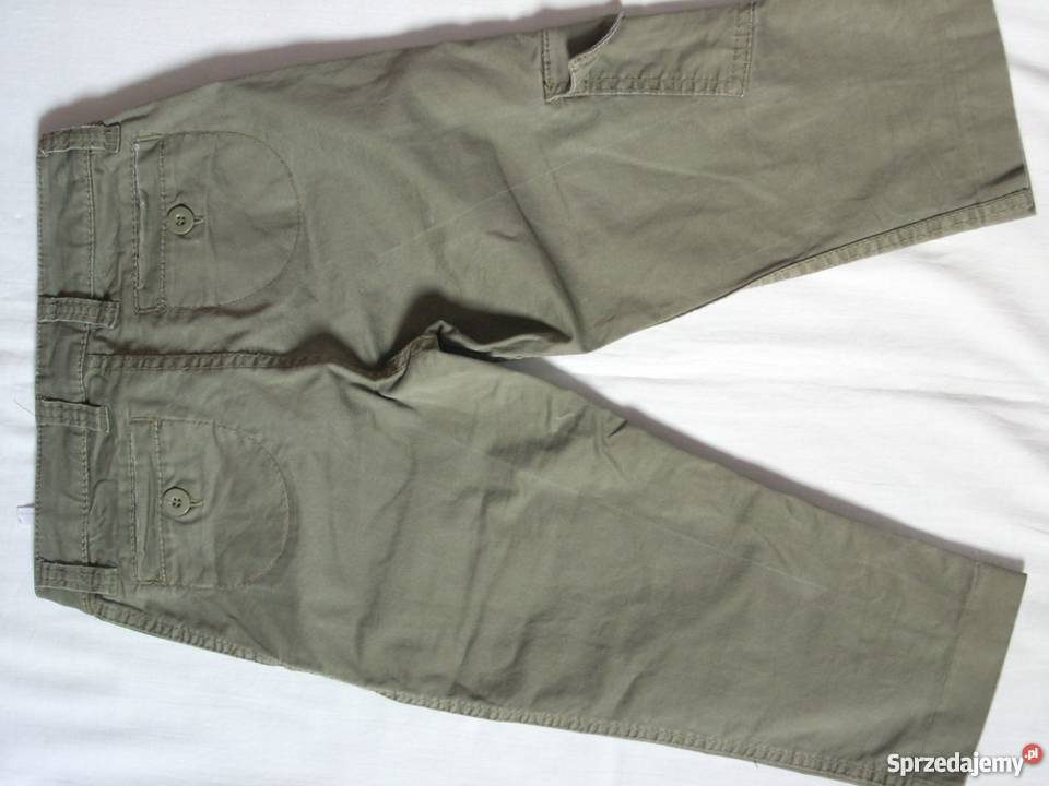 HM spodnie Khaki Bojówki 134 sprzedam