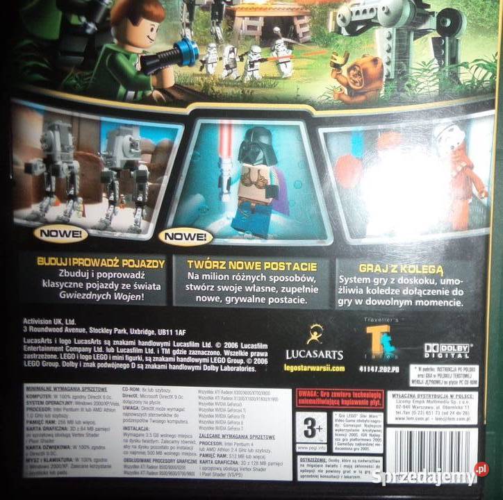 Lego Star Wars 2 II The original trilogy Rzeszów