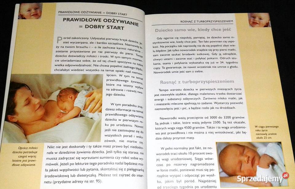 Żywienie niemowląt Karmienie naturalne Żywienie sprzedam