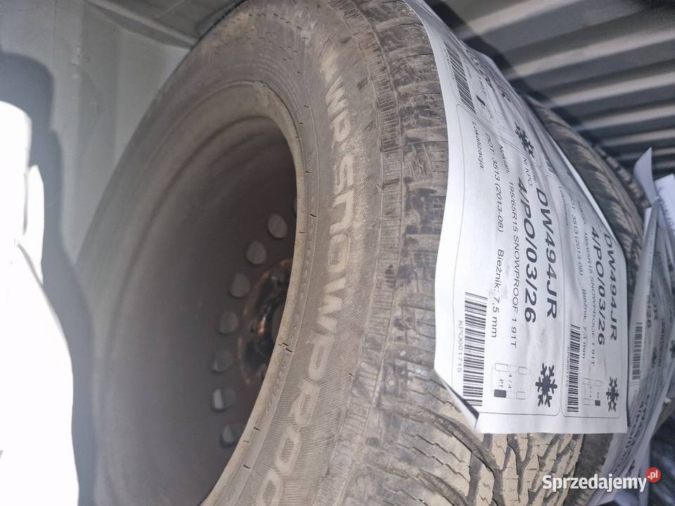 Felgi stalowe 5x112 z oponami 19565r15 nowe Samochodowe dolnośląskie Wrocław