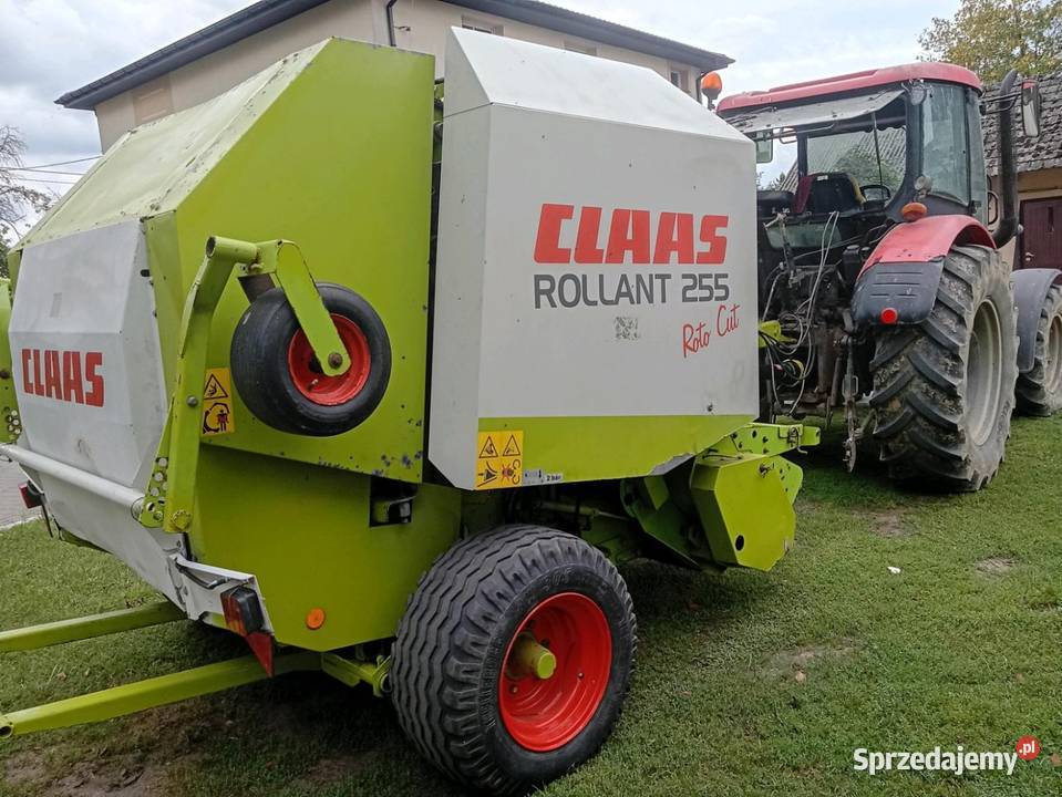 Prasa rolujaca Claas Rollant 255 Roto Cut nie nieuszkodzony Radom