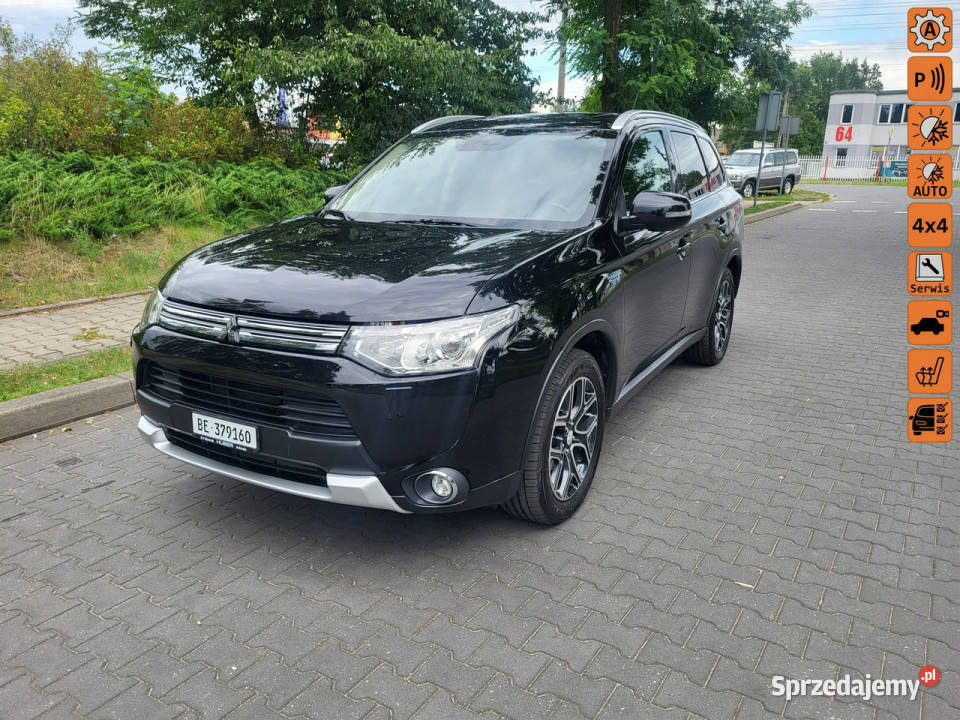 Mitsubishi Outlander III 2012 czarny Żyrardów sprzedam