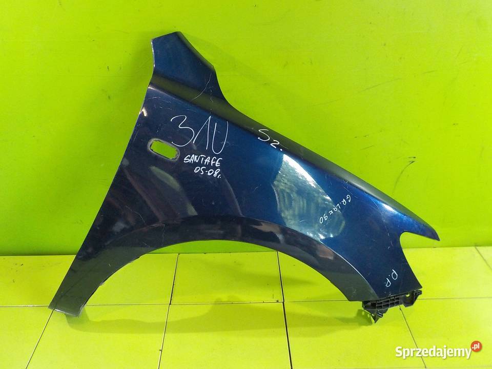 HYUNDAI SANTA FE II 07r blotnik prawy przod mazowieckie Suków