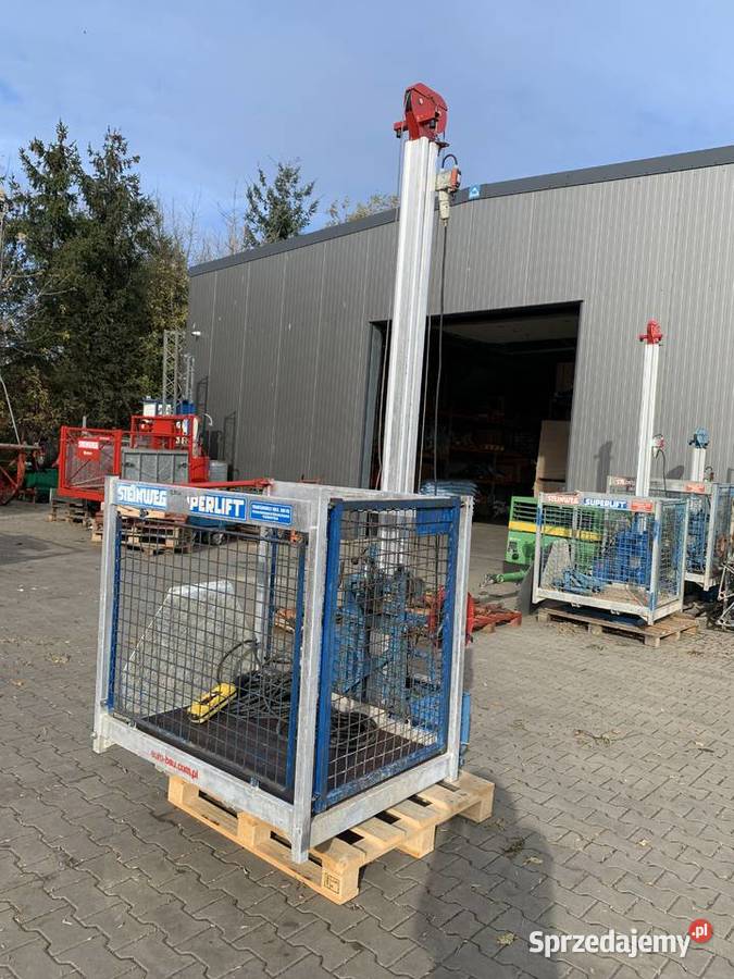 Winda budowlana wyciąg Steinweg Superlift 200 Ślesin