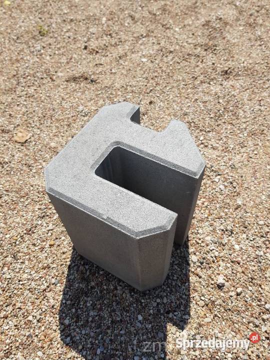 Podmurówka betonowa zbrojona w komplecie z mazowieckie sprzedam