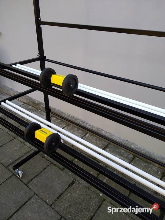 Stojak do folii papieru dwie listwy tące