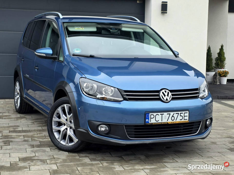 Volkswagen Touran CROSS 20TDI DSG niski przebieg Czarnków