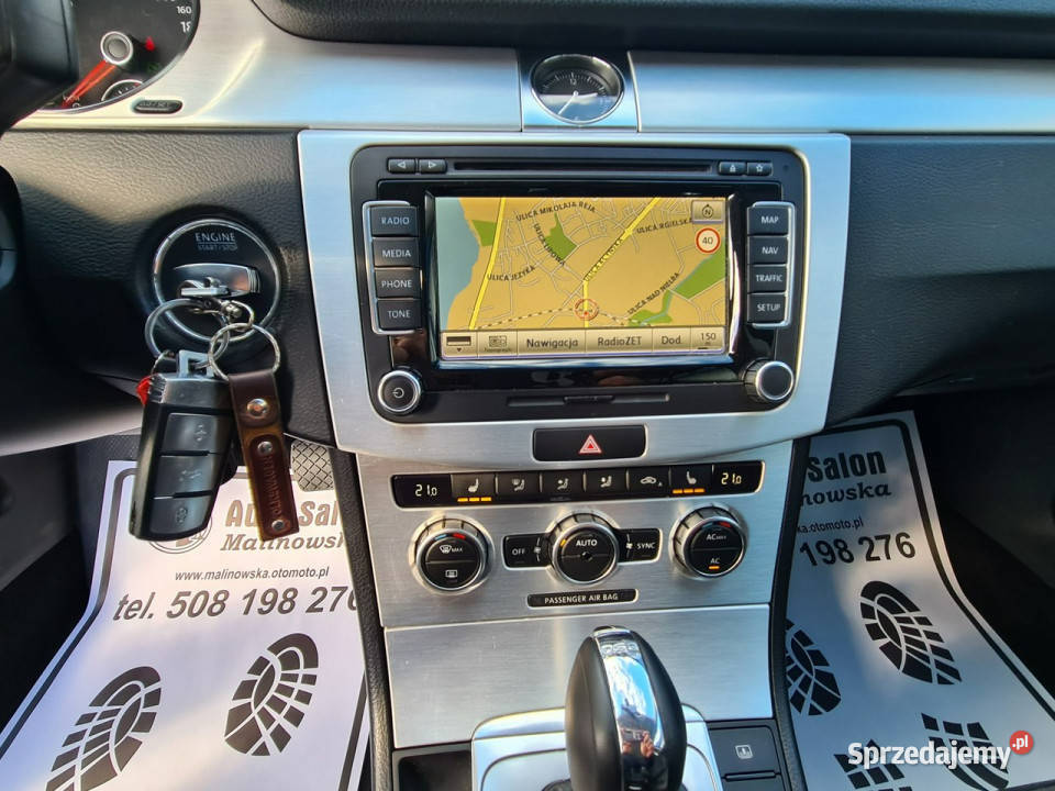 Volkswagen Passat DSG Navi Kamera Xenon Led Zarejestrowany w Polsce Wągrowiec sprzedam
