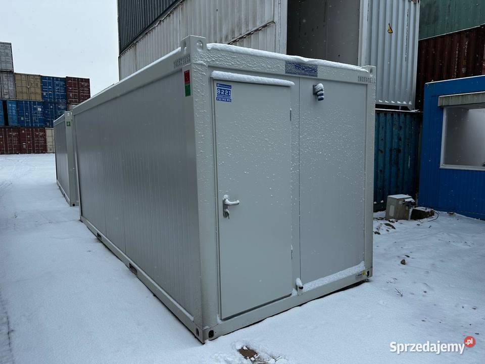 KONTENER BIUROWY SOCJALNY CONTAINEX 256 NOWY sprzedam