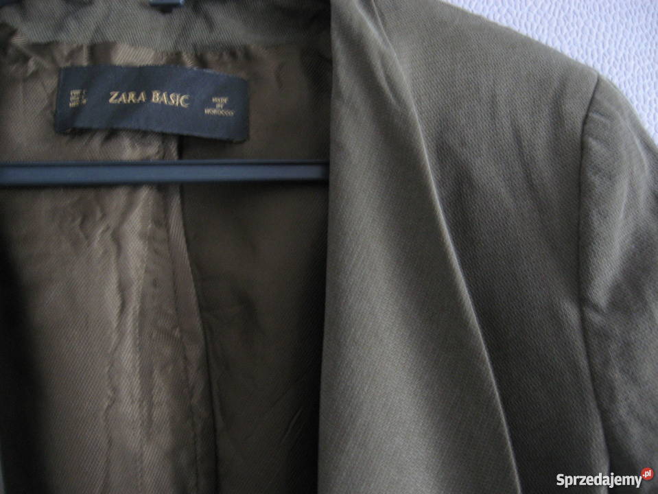 Marynarka khaki Zara L Zara śląskie Sosnowiec sprzedam
