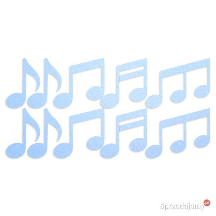Nuty styropianowe 24 dekoracje muzyczne Dębna