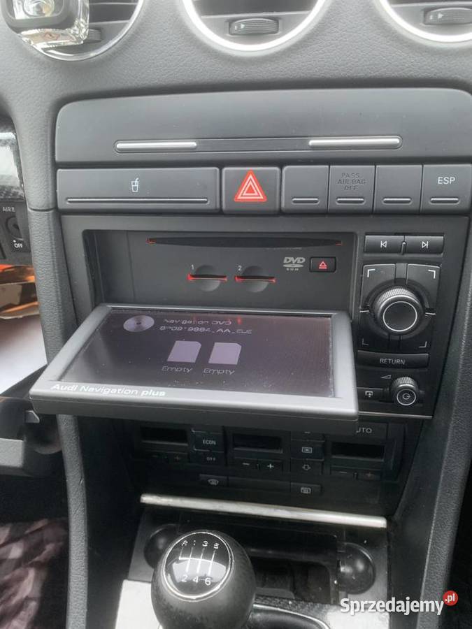 Radio RNSE Audi Navigation Plus Z Mapami Stan Siedlce